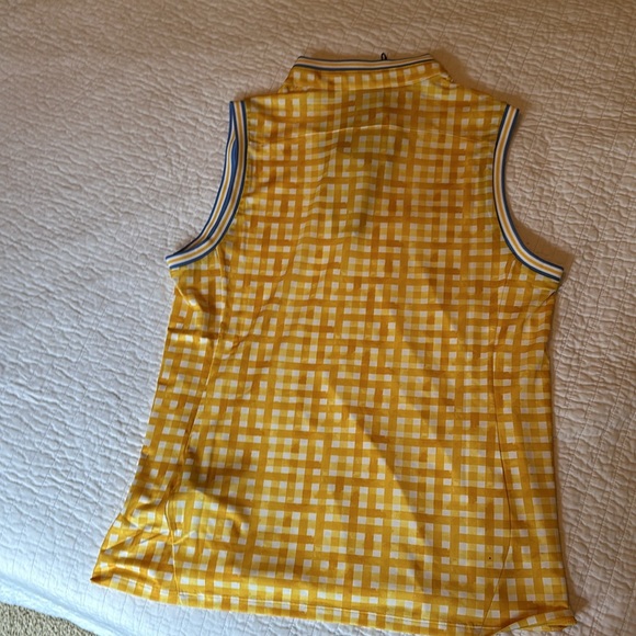 NWT-RLX RALPH LAUREN wms sleeveless shirt. Size LARGE. Wicking fabric. - Picture 6 of 11